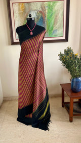 HRIDITA – STRIPED THAZHAMPU KANJIVARAM IN RICH JEWEL TONES