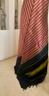 HRIDITA – STRIPED THAZHAMPU KANJIVARAM IN RICH JEWEL TONES