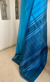 NIVITA — UNDERSTATED ELEGANCE IN BLUE KANJIVARAM SILK