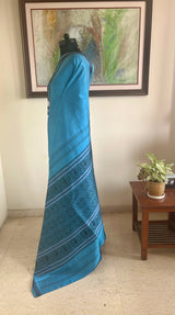 NIVITA — UNDERSTATED ELEGANCE IN BLUE KANJIVARAM SILK