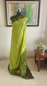 IRAVYA – LIGHTWEIGHT KANJIVARAM WITH FLORAL EMBROIDERY