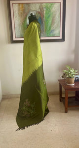 IRAVYA – LIGHTWEIGHT KANJIVARAM WITH FLORAL EMBROIDERY