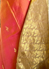 SHANVIKA- UPPADA SILK SAREE WITH JAMDAANI-INSPIRED FLORAL ELEGANCE