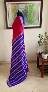 RITISHA – VINTAGE SAMBALPURI WITH VIBRANT BANDHA AANCHAL