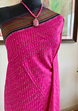 DIVISHA- EXQUISITE POCHAMPALLY SILK SAREE, A VIBRANT TAPESTRY OF IKKAT ARTISTRY AND TIMELESS ELEGANCE