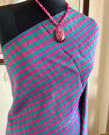 VRITI – CONTEMPORARY KANJIVARAM DEFINED BY COLOUR AND TEXTURED CHECKS