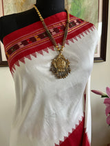 PRASHMITA- BOLD POCHAMPALLY IKAT STATEMENT SILK