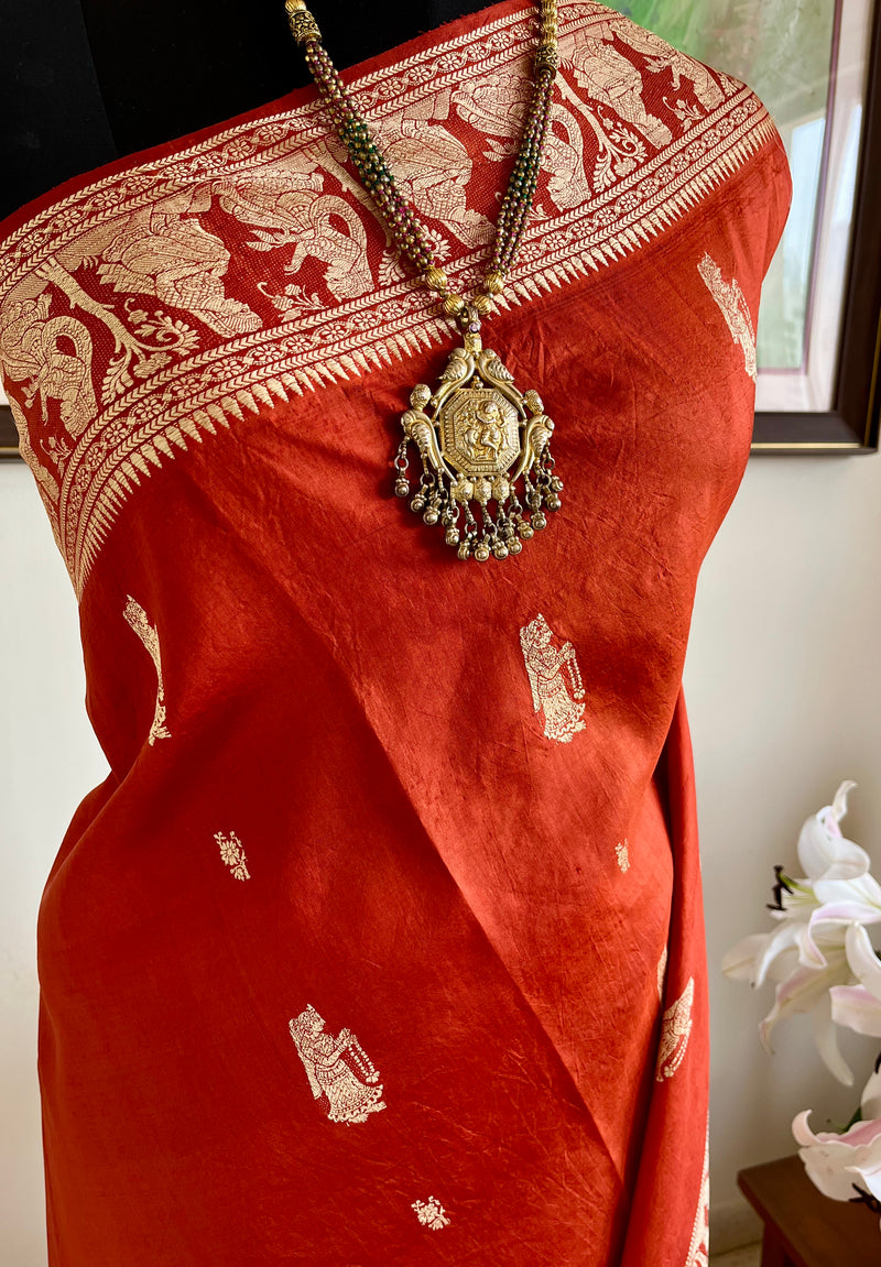 MILIKA – RUST BALUCHARI WITH MAIDENS AND MYTHOLOGICAL TALES