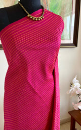 MOULISHA – MAGENTA ZARI CHECKS KANJIVARAM WITH PURPLE HIGHLIGHT