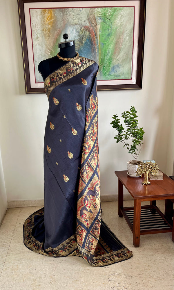 ISHITA – BLUE SWARNACHARI WITH MAIDEN AND MYTHOLOGICAL TALES