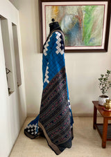 KIRTI- TIMELESS BLUE PASAPALLI COTTON MASTERPIECE