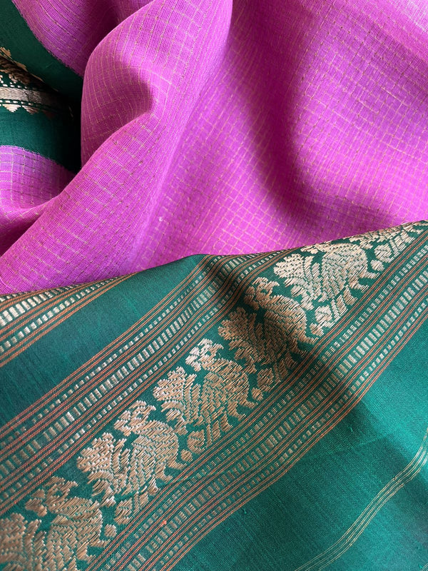 Ikkat Silk Blue With Pink Color Saree | Silk sarees with price, Soft silk  sarees, Silk sarees online shopping